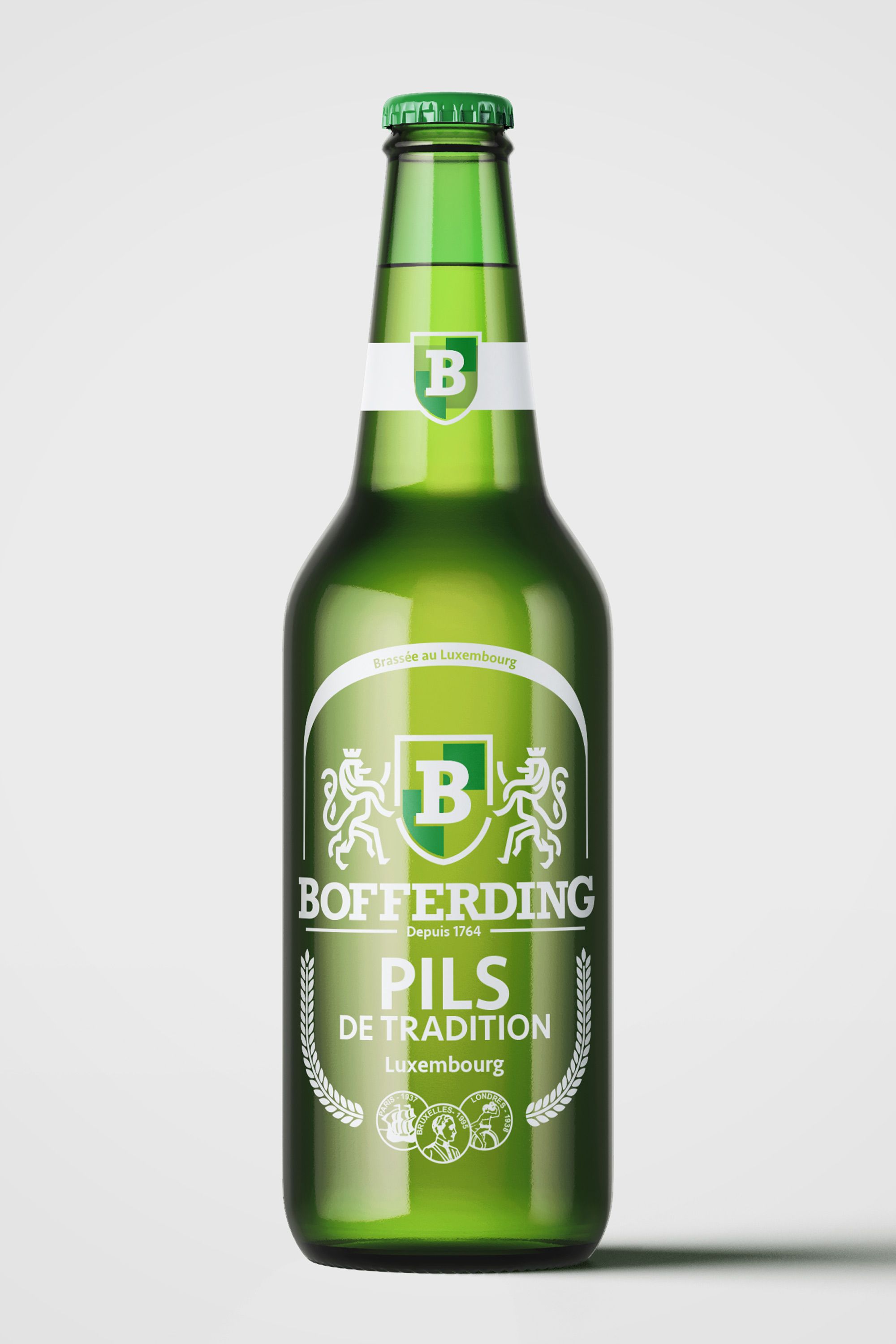 Bofferding beer bottle concept design