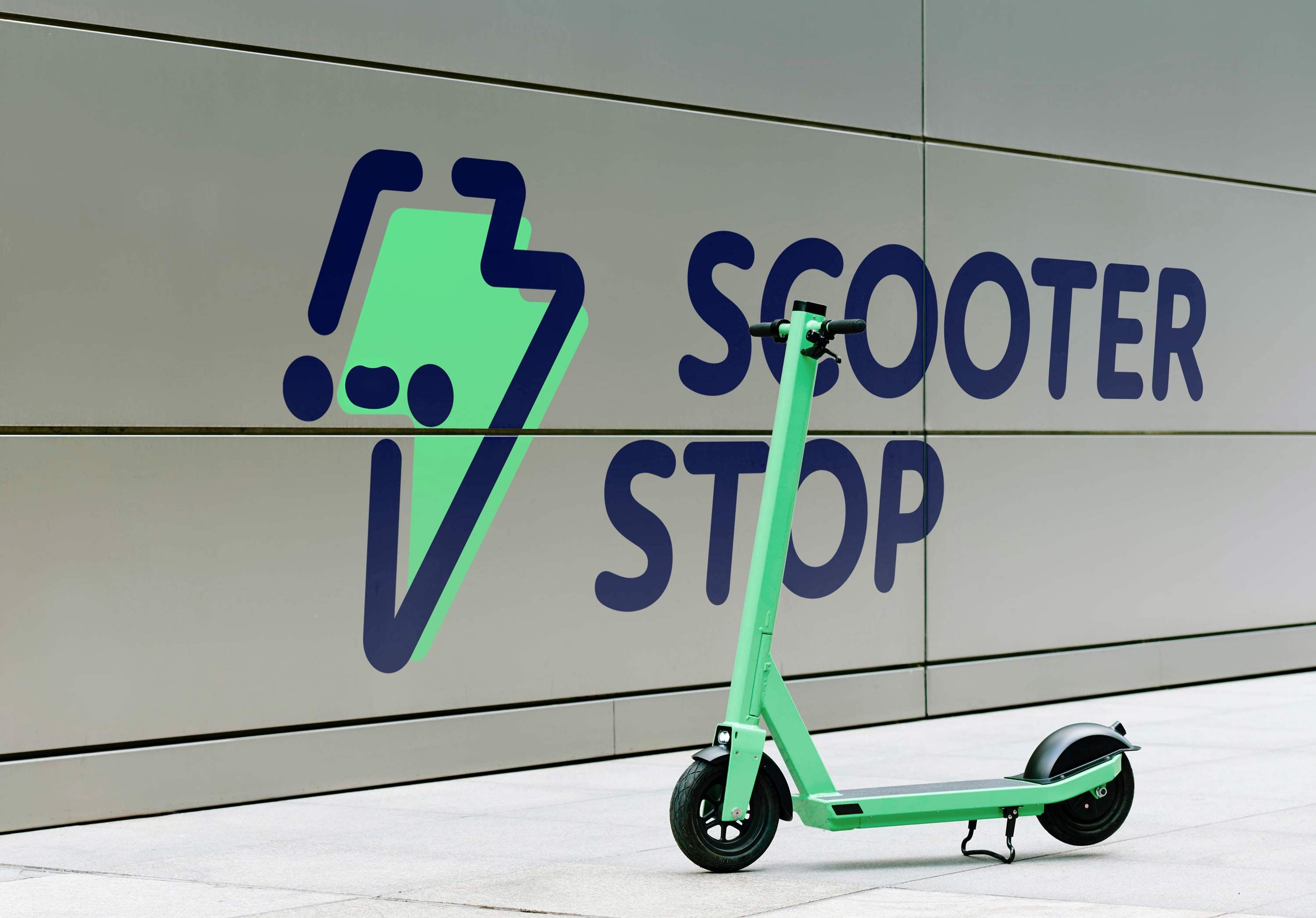 E-Scooter startup ecommerce website design