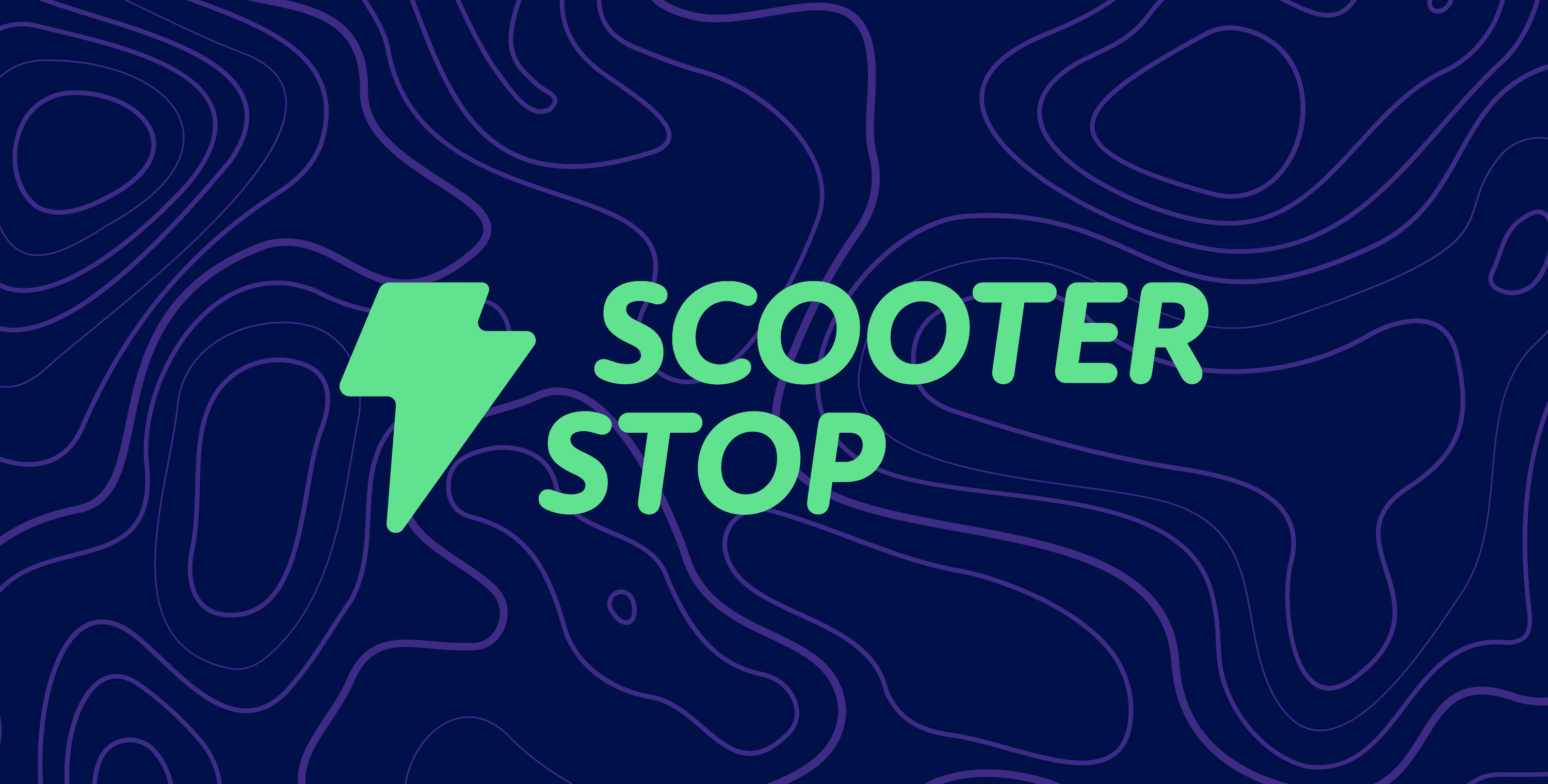 E-Scooter startup brand identity and website